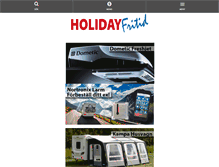 Tablet Screenshot of holidayfritid.se